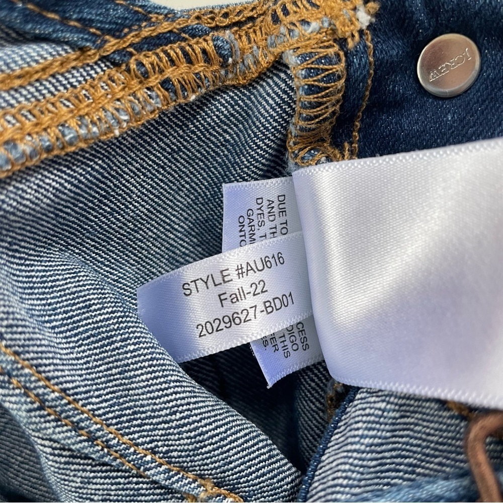 J.Crew Factory Little Girls Medium Wash Denim Overalls Size 5, Like new! - Picture 7 of 7